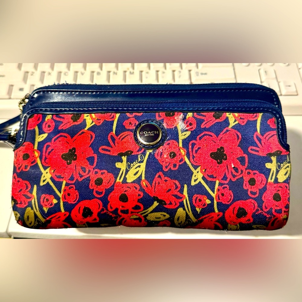 Coach large wallet